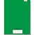 Caderno Caligrafia Capa Dura Liso 48FL Brochurao Verde PCT.C/05 - Imagem 1