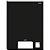 Caderno Brochurao sem Pauta STIFF 96 Folhas Preto CD. PCT.C/05 - Imagem 1