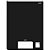 Caderno Brochurao sem Pauta STIFF 96 Folhas Preto CD. PCT.C/05 - Imagem 1