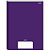 Caderno Brochurao Capa Dura STIFF 96FLS UNIV. Lilas PCT.C/05 - Imagem 1
