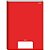 Caderno Brochura 1/4 Capa Dura STIFF 96 Folhas Vermelho C/05 - Imagem 2