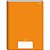 Caderno Brochura 1/4 Capa Dura STIFF 96 Folhas Laranja PCT.C/05 - Imagem 1