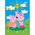 Caderno Brochura 1/4 Capa Dura Peppa PIG 80FLS PCT.C/05 - Imagem 3