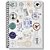 Caderno 10X1 Capa Dura ROX 200FLS. PCT.C/03 - Imagem 2