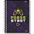 Caderno 10X1 Capa Dura Game OVER 160 Folhas PCT.C/04 - Imagem 3