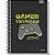Caderno 10X1 Capa Dura Game OVER 160 Folhas PCT.C/04 - Imagem 4