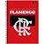 Caderno 10X1 Capa Dura Flamengo 160F PCT.C/04 - Imagem 5