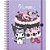 Caderno 01X1 Capa Dura Kuromi Neo 80FLS. - Imagem 1