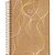 Caderno 01X1 Capa Dura KRAFT GOLD 80FLS. PCT.C/04 - Imagem 2