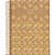 Caderno 01X1 Capa Dura KRAFT GOLD 80FLS. PCT.C/04 - Imagem 5