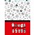 Caderno 01X1 Capa Dura Hello KITTY e Amigos 80FLS. PCT.C/04 - Imagem 3
