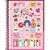 Caderno 01X1 Capa Dura Bloom 80 Folhas PCT.C/04 - Imagem 3