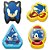 Borracha Decorada Sonic C/FORMA (S) CX.C/12 - Imagem 1