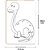 Brinquedo para Colorir KIT Pintura Dinos - Imagem 5
