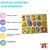 Brinquedo Pedagogico Madeira Encaixe Divertido Numeros (7908770604844) - Imagem 2