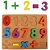 Brinquedo Pedagogico Madeira Numeros e Sinais - Imagem 1