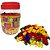 Brinquedo Pedagogico Brincando C/ as Letras 173PCS Pote - Imagem 2