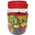 Brinquedo Pedagogico Brincando C/ as Letras 173PCS Pote - Imagem 5