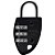 Cadeado Segredo CS23 Preto - Imagem 1