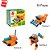 Brinquedo para Montar SET MILITAR/TRANSPORTES 3EM1(S DP.C/10 - Imagem 2