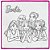 Brinquedo para Colorir Tapete Mágico Acqua Barbie - Imagem 3