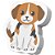 Borracha Decorada TR PETS POTE-24 - Imagem 2