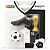Borracha Decorada Futebol PRETO/BRANCO PCT.C/06 - Imagem 1