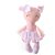Pelucia Boneca Bia Cabelo Rosa 34CM - Imagem 1