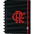 Caderno Inteligente Grande Flamengo Rubro Negro 80FLS - Imagem 6