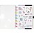 Caderno Inteligente Medio Felicity BY Alexity 80FLS - Imagem 3