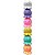 Caneta Marca Texto Bubble Empilhavel 5 Cores Neon - Imagem 1