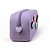 Estojo Simples Silicone C/4PING. Lilas Pastel - Imagem 3
