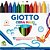 Giz de Cera Fino Giotto Maxi 12CORES Triangular PCT.C/12 - Imagem 1