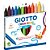 Giz de Cera Fino Giotto Maxi 12CORES Triangular PCT.C/12 - Imagem 2
