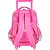 Mochila Infantil com Rodinha Barbie G PINK C/ALCA - Imagem 4