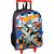 Mochila Infantil com Rodinha HOT Wheels G Preta (6931759260275) - Imagem 2