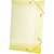 Pasta ABA Elastica Plastica Oficio Amarela Delloline PCT.C/10 - Imagem 3