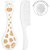 Produto para Bebe KIT Escova e Pente Girafinha Blister - Imagem 2