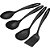 Utensilio Domestico Jogo Ability 4PCS NYLON Preto - Imagem 4
