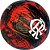 Bola de Futebol Flamengo PVC/PU N.5 VERM/PRETA - Imagem 2