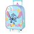Mochila Infantil com Rodinha STITCH Verde P - Imagem 3