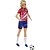 Barbie Profissoes Boneca Futebol Uniforme Nº 9 - Imagem 3