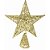 Artigo para Decoracao Natal Ponteira Estrela Dourada 15CM. - Imagem 1