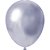 Balao 9 Liso Prata Metalico Cromado PCT.C/25 - Imagem 2