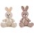 Coelhos de Pascoa Pelucia DECOR.BCO/MRR 20CM(S) - Imagem 2