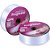 Fita de Cetim 38MM 50M. Branco 201 Rolo - Imagem 2