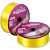 Fita de Cetim 38MM 50M. Amarelo Gema 763 Rolo - Imagem 1