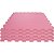 Tatame 04 Placas 1X1MX1CM Rosa Pacote - Imagem 1
