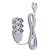 Extensao Eletrica Tripolar 3M 3 Tomadas SLIM BR - Imagem 2