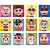 Livro Magnetico Infantil CRAZY Faces Meninos 82 Pecas - Imagem 3